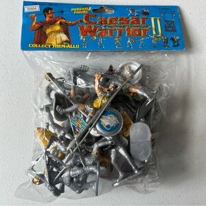 1/32 Caesar Knights & Horses Playset (warrior /Shields, Weapons,  Horses & Acc)